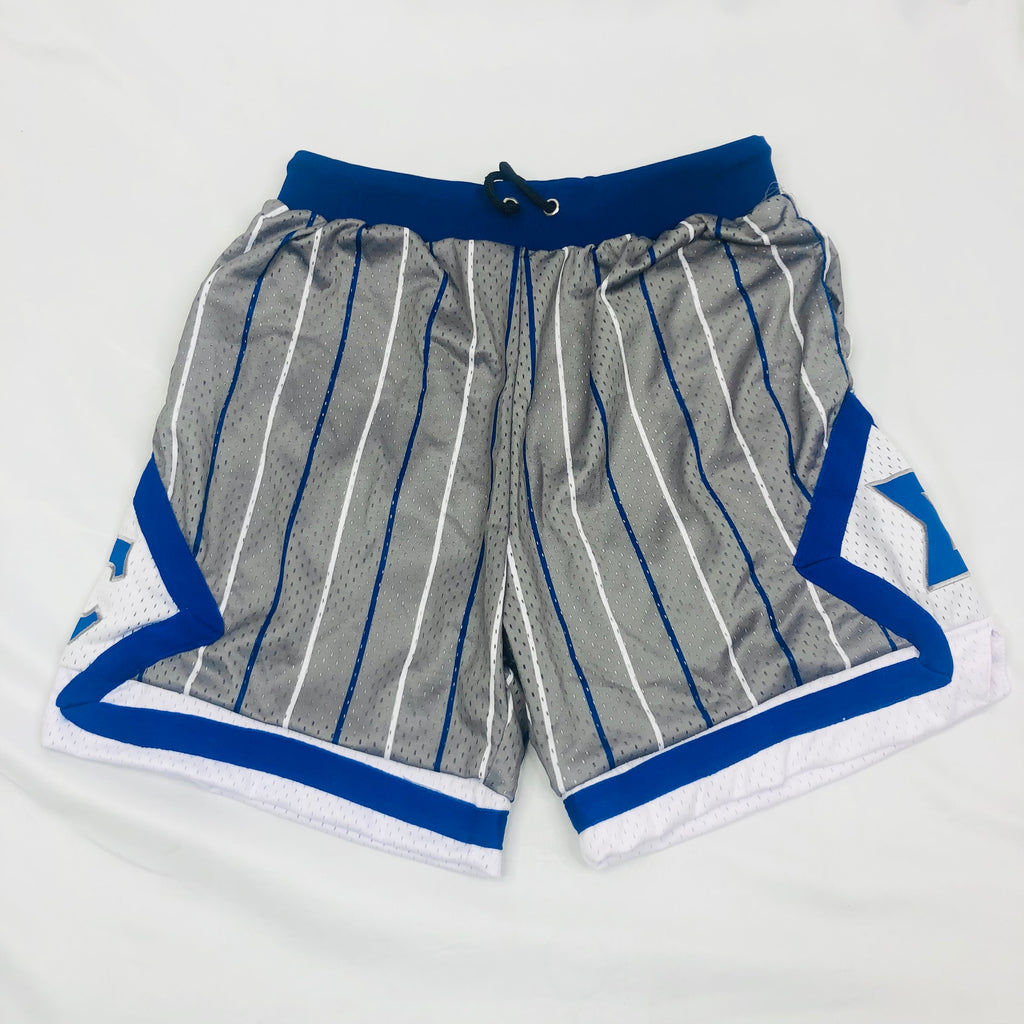 The King Mcneal Collection Sigma Pinstripe Basketball Shorts