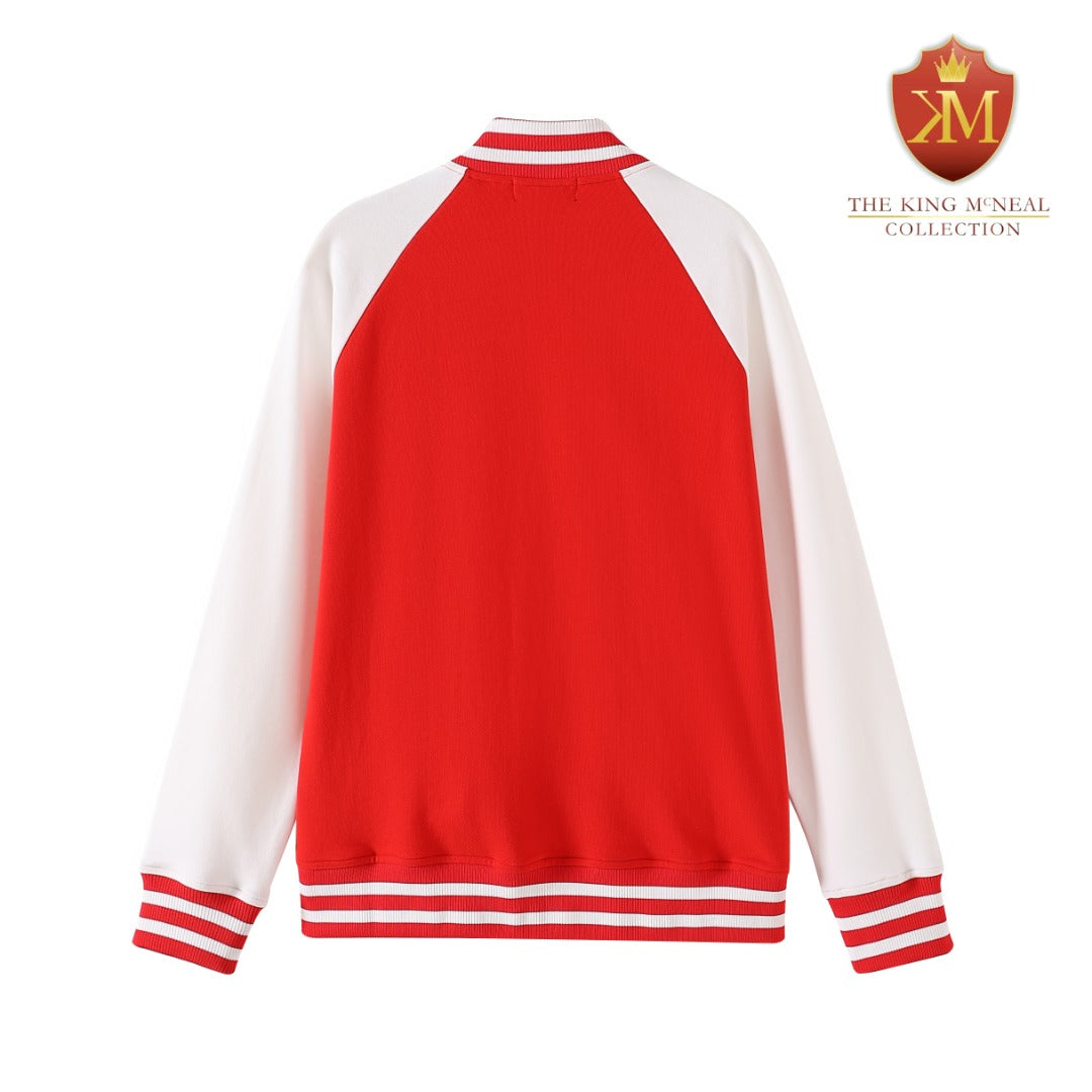 Kappa Red NUPE Varsity Fleece Jacket