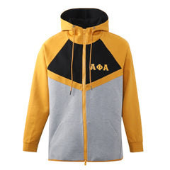 Alpha Grey Tech Fleece Jacket