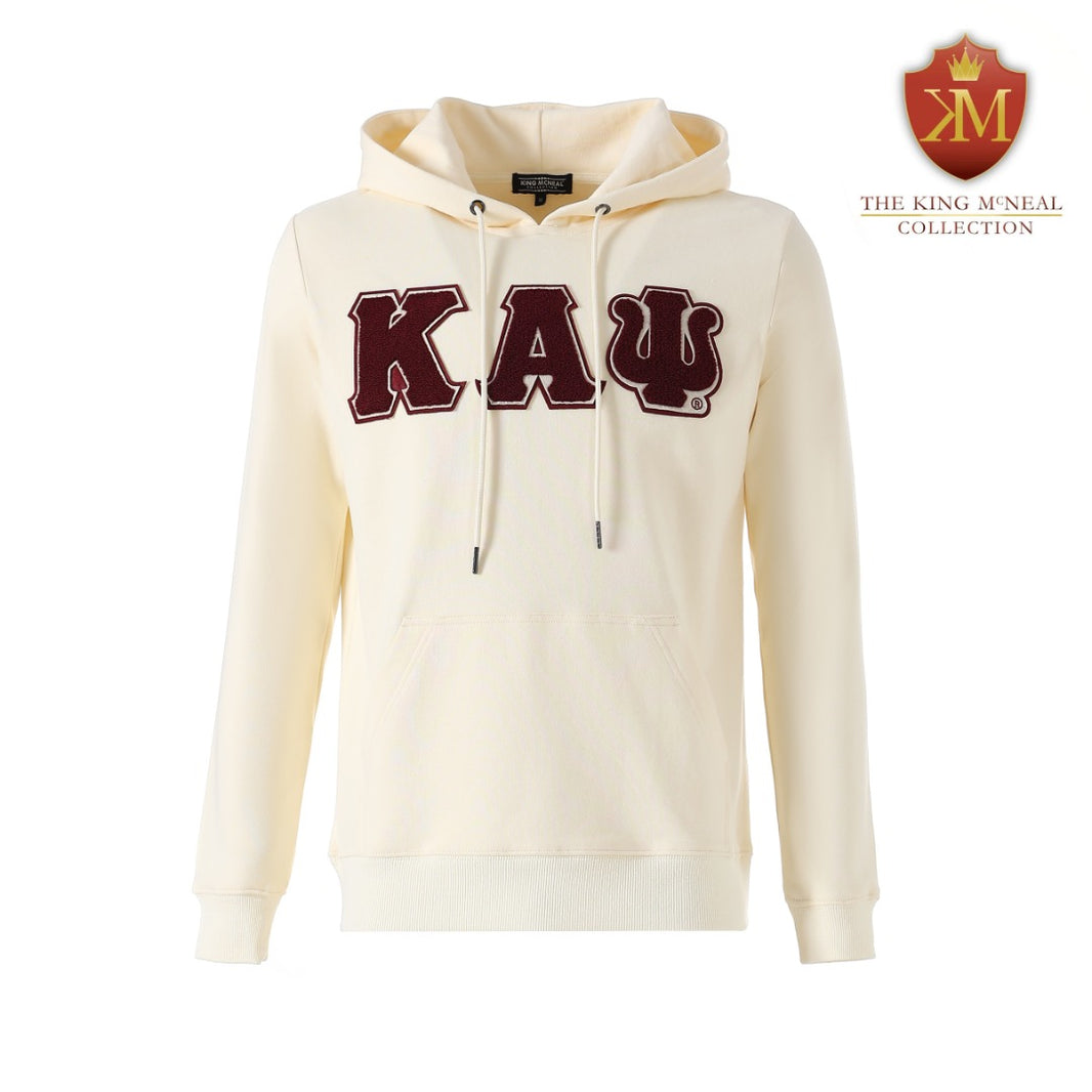 Cream kappa hoodie deals