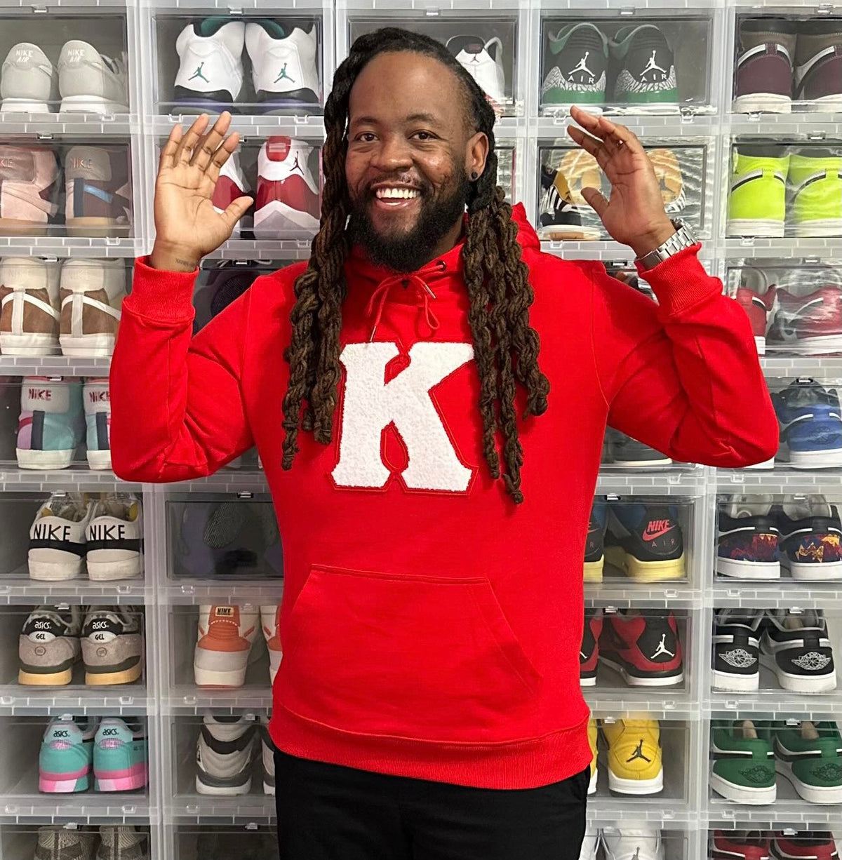 Kappa Red “K” Chenille Hoodie