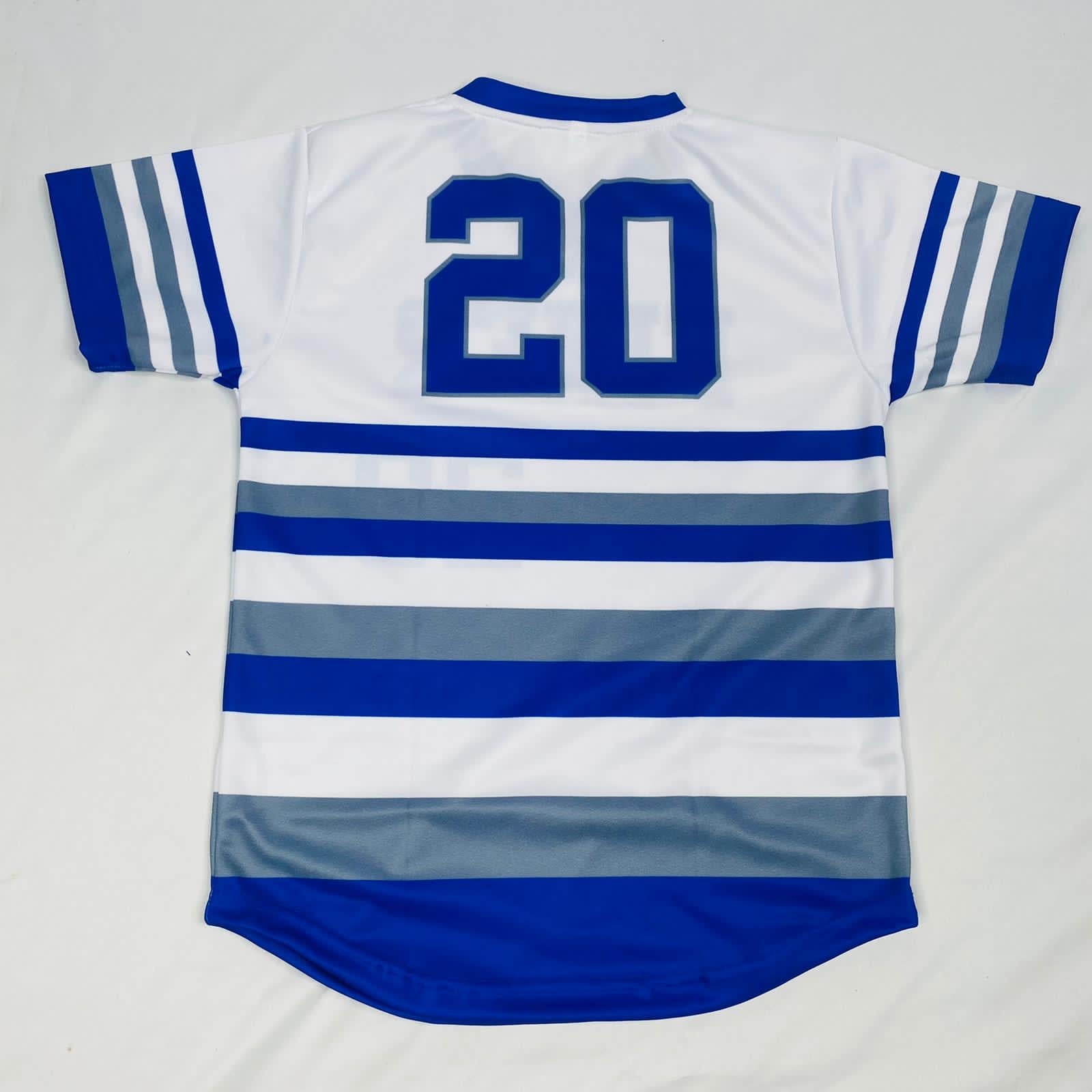 Finer Striped Baseball Jersey