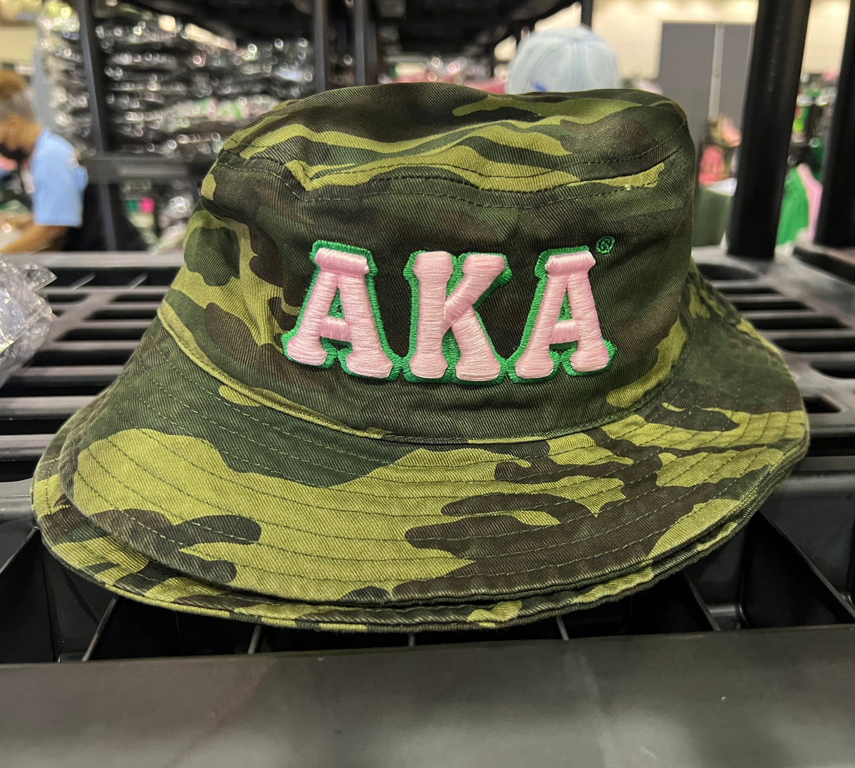 AKA Camo Bucket Hat