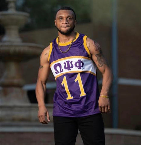Omega Pinstripe Basketball Jersey – The King McNeal Collection