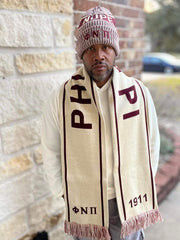 Kappa Kream and Krimson Scarf and One Hat