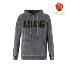 Alpha 1906 Chenille Black Denim Hoodie