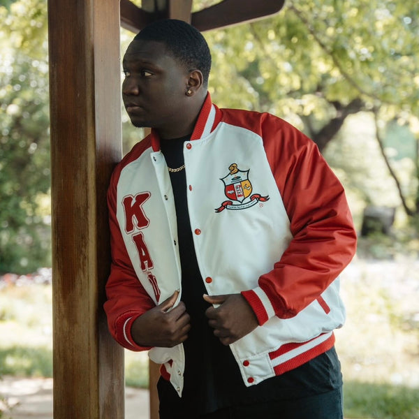 Kappa Alpha Psi Wool Varsity Jacket (Krimson)