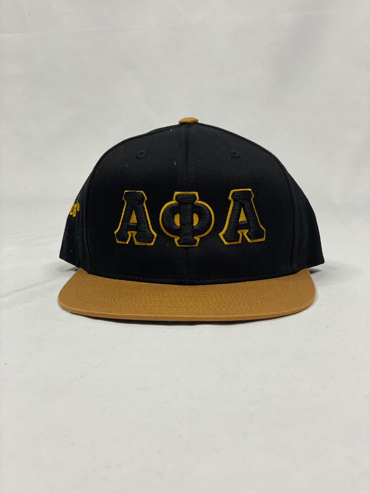 Alpha Black and Gold SnapBack Hat