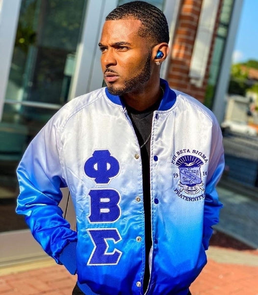 Zeta phi on sale beta bomber jacket