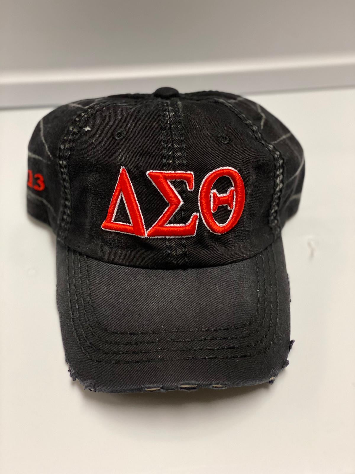 Delta Sigma Theta Black Denim Hat