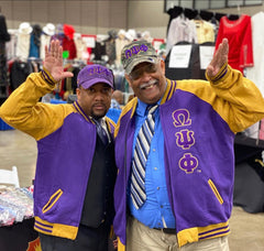 Omega Psi Phi Camo dad hat