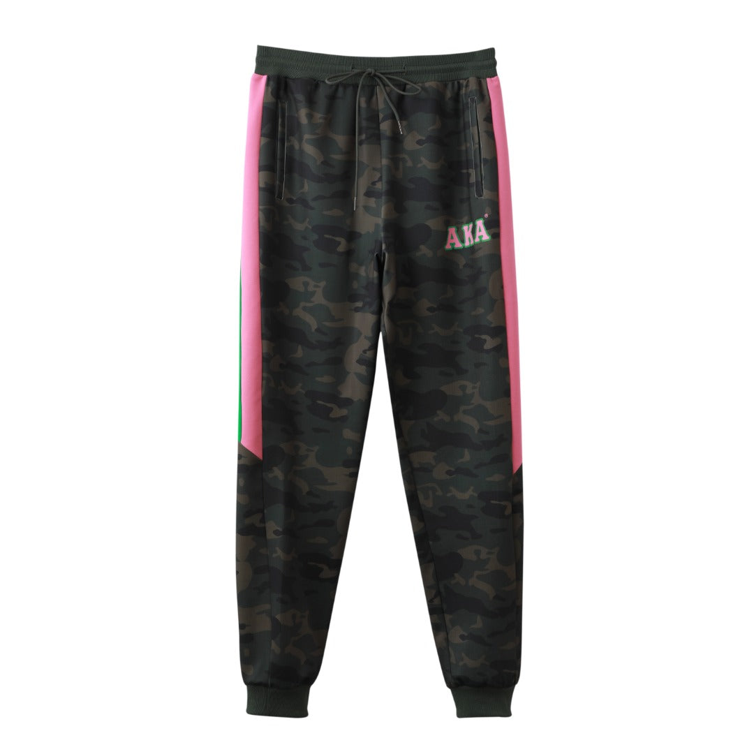 AKA Camo Tech Fleece Joggers