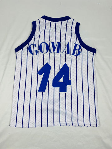 Sigma Pinstripe Black Basketball Jersey – The King McNeal Collection