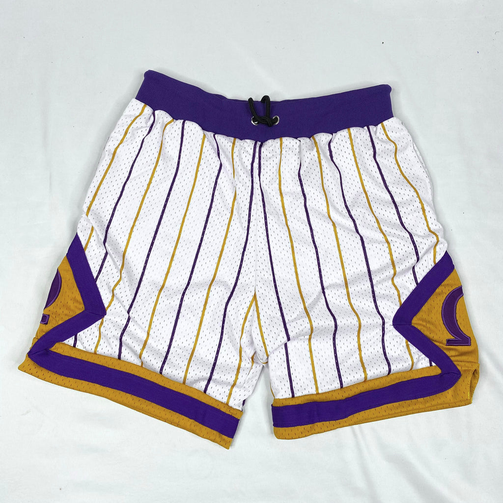 Omega Gold Pinstripe Heavy Mesh Basketball Shorts – The King McNeal  Collection