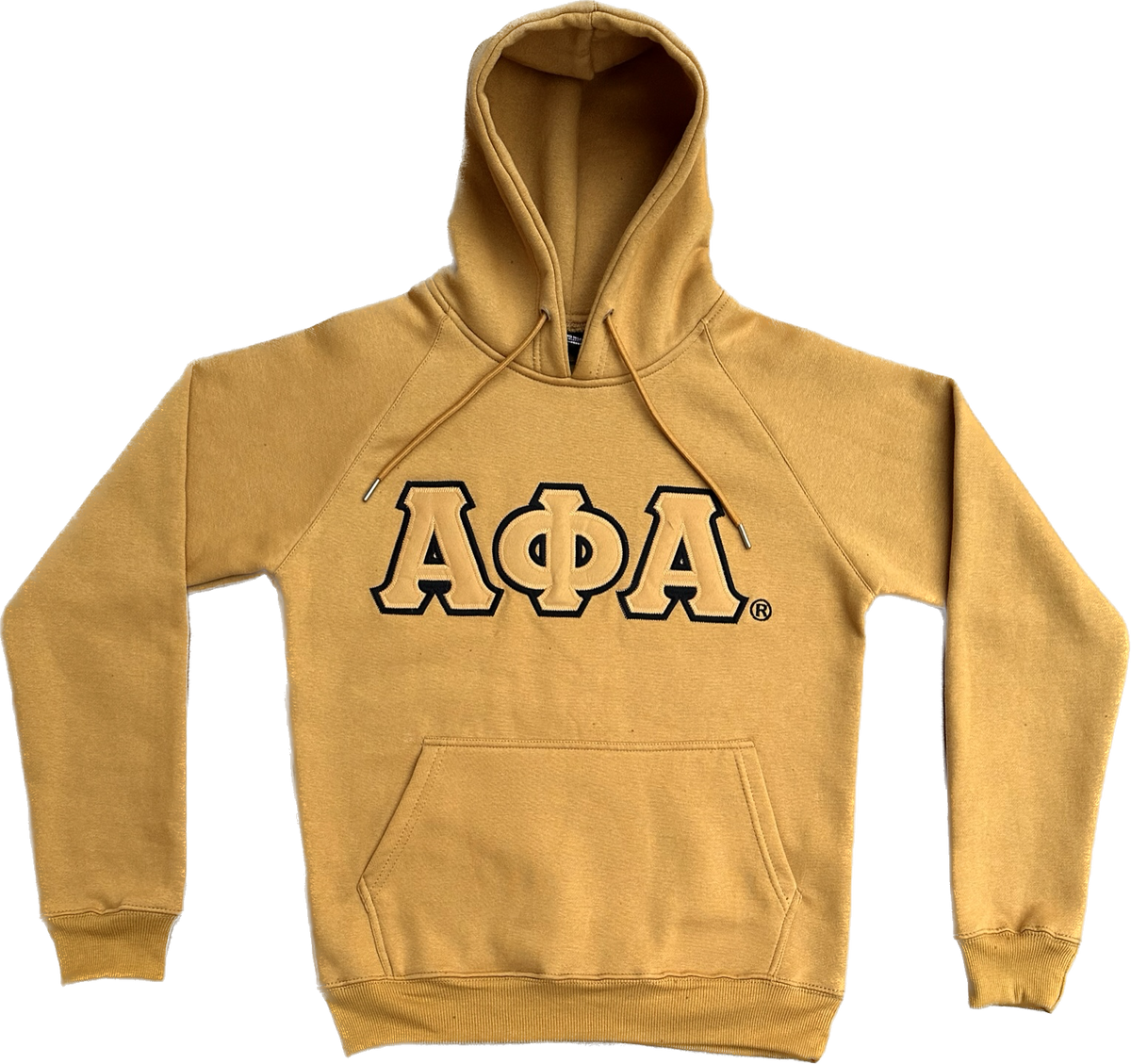 Alpha Old Gold Premium Hoodie